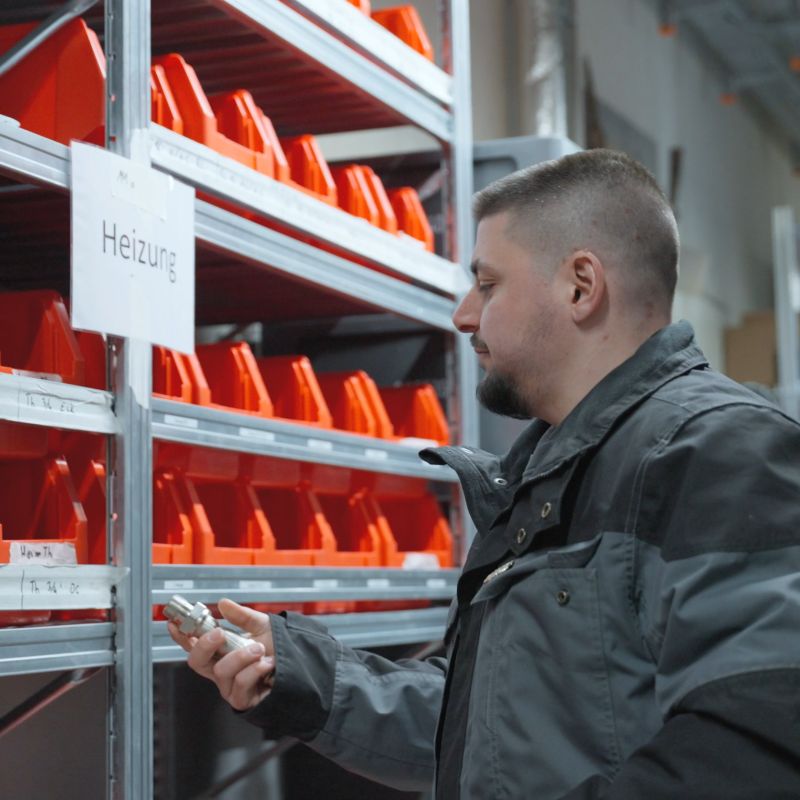 Arbeiten bei Holthausen: Christos