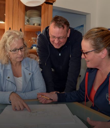 02 - Aufmaßtermin vor Ort, Austausch erster Ideen, Budget-definition